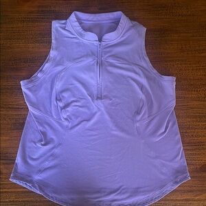 Lululemon Quick Dry, Sleeveless Mock Polo- Wild Indigo